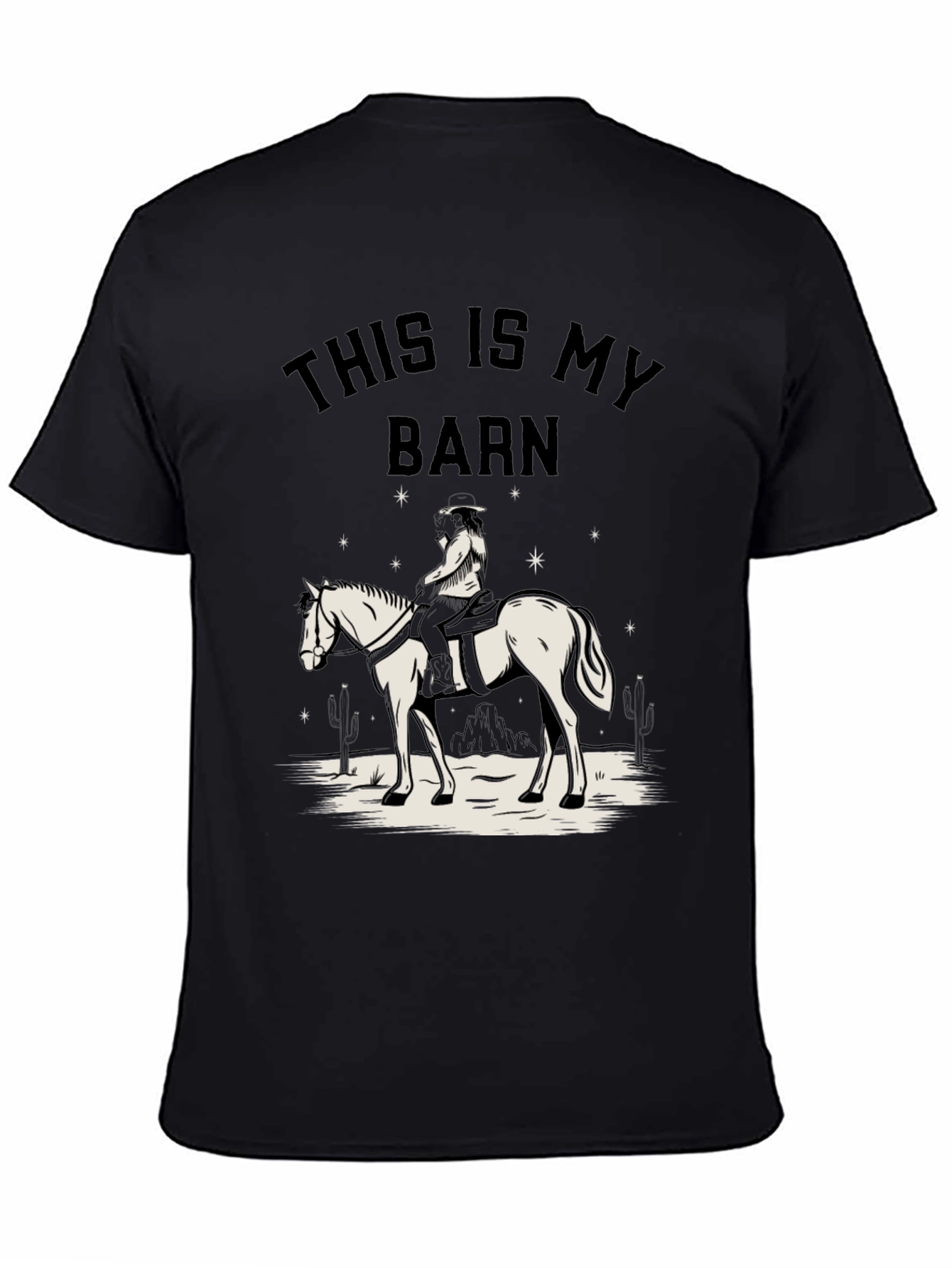 This Is My Barn Horse Graphic T-Shirt