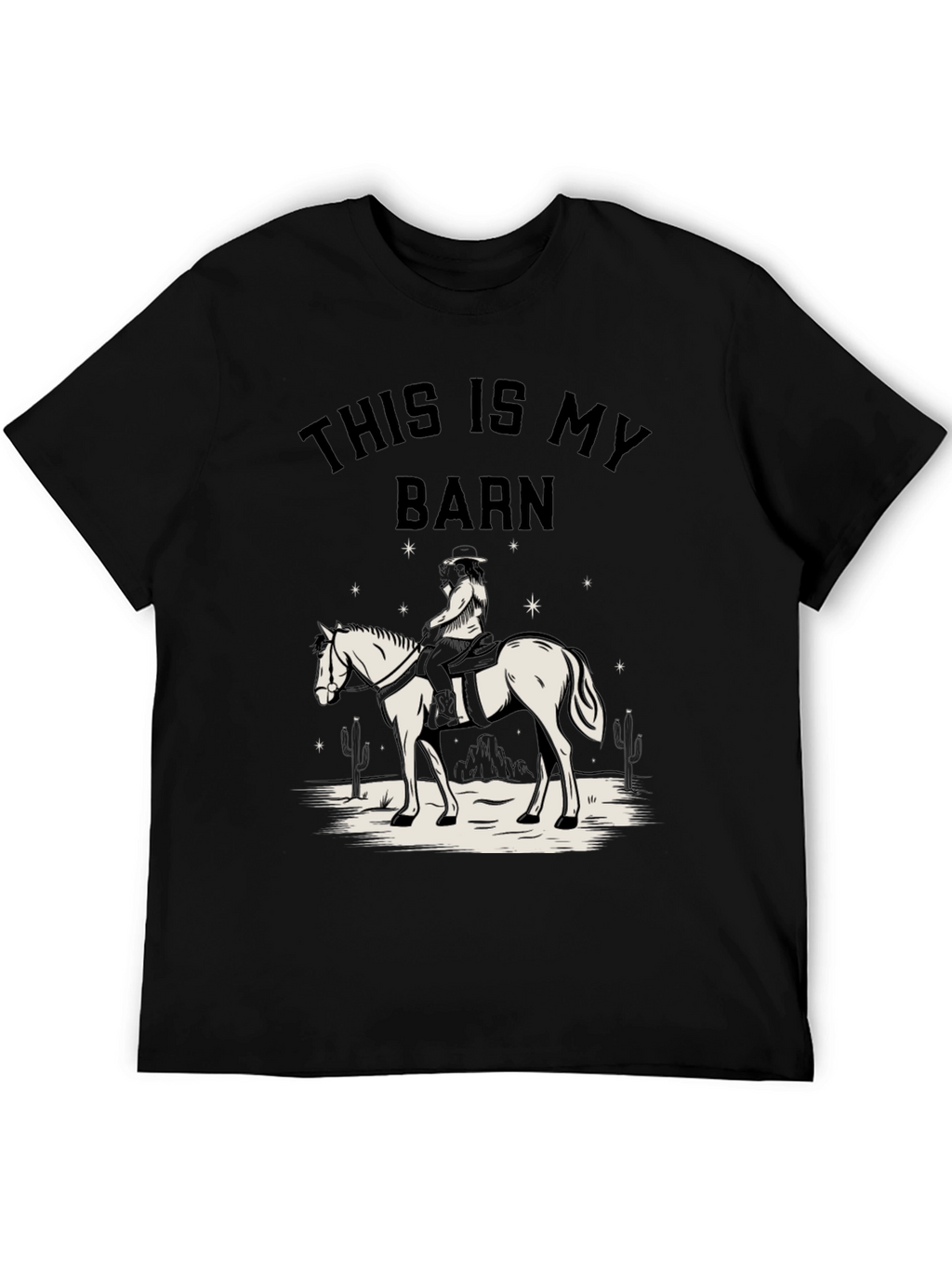 This Is My Barn Horse Graphic T-Shirt