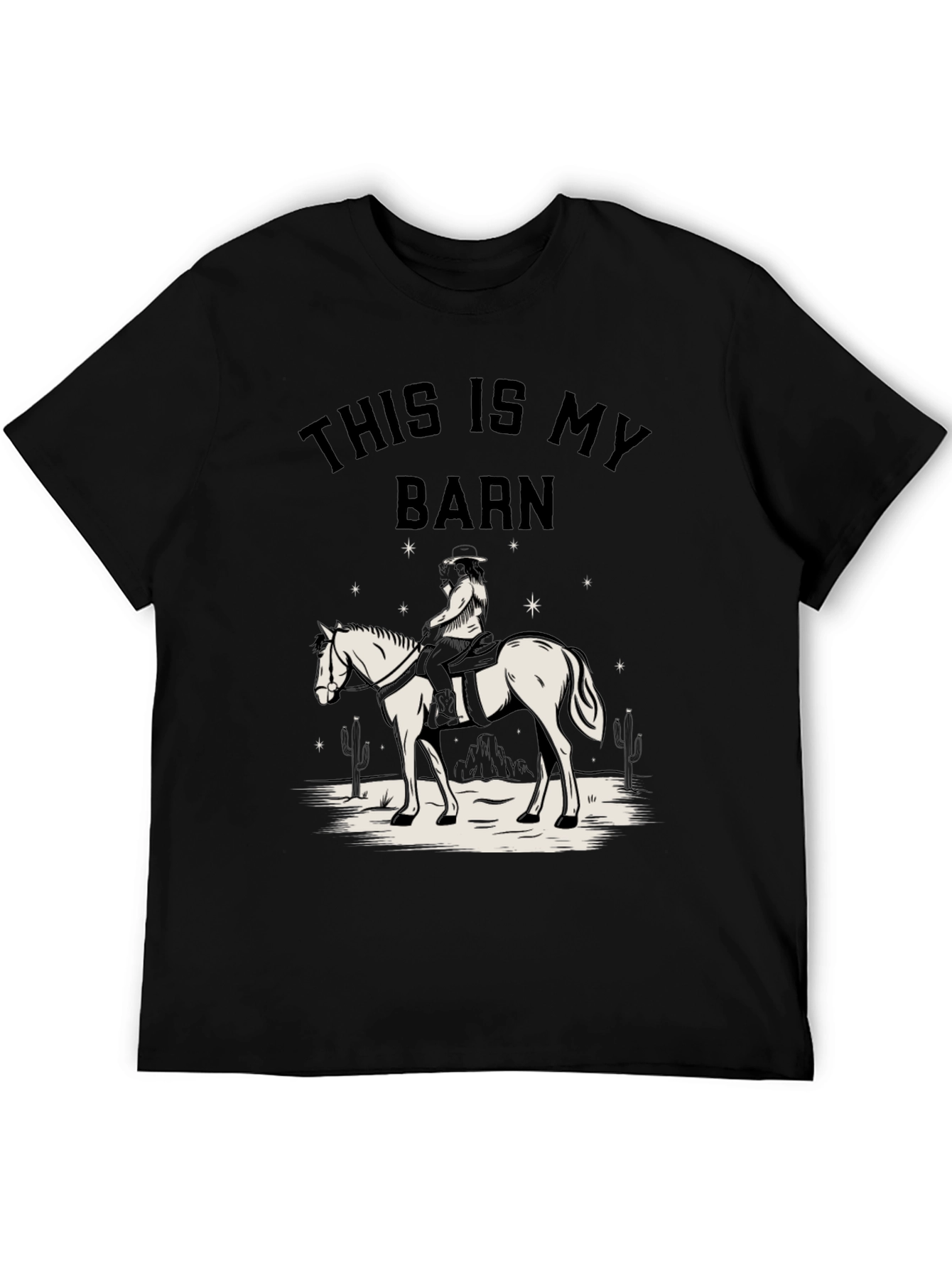This Is My Barn Horse Graphic T-Shirt