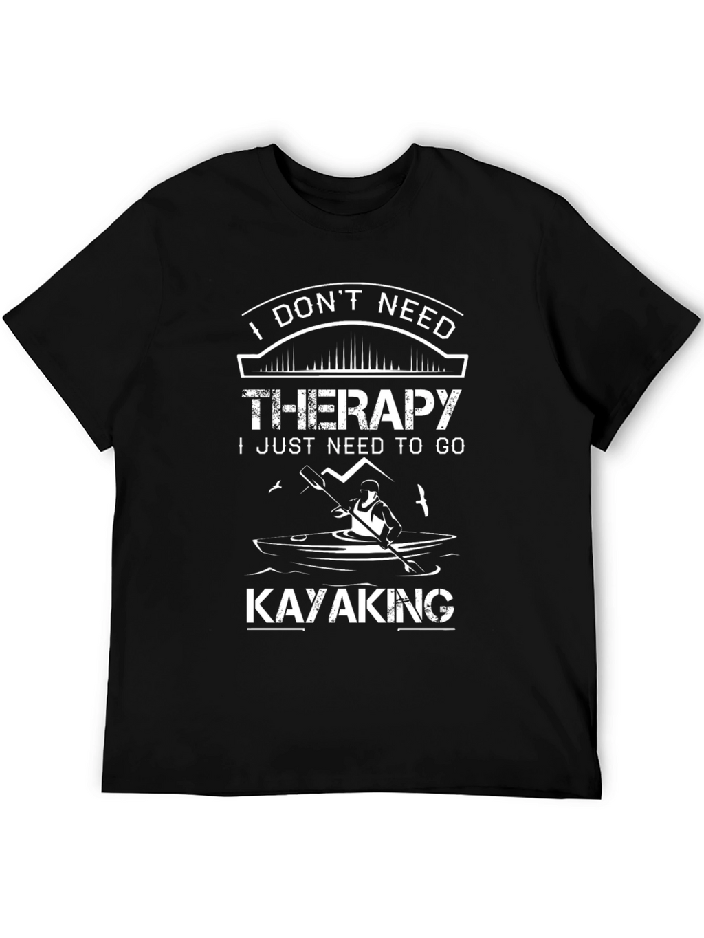 Kayaking Therapy Graphic Tee