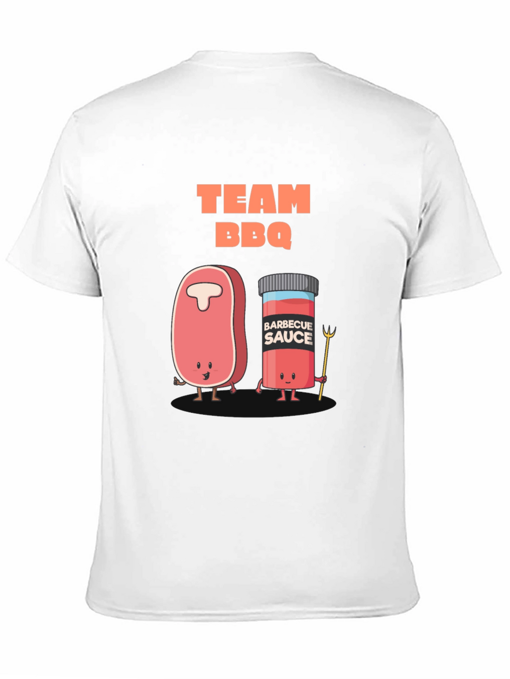 Team BBQ Graphic T-Shirt - Black