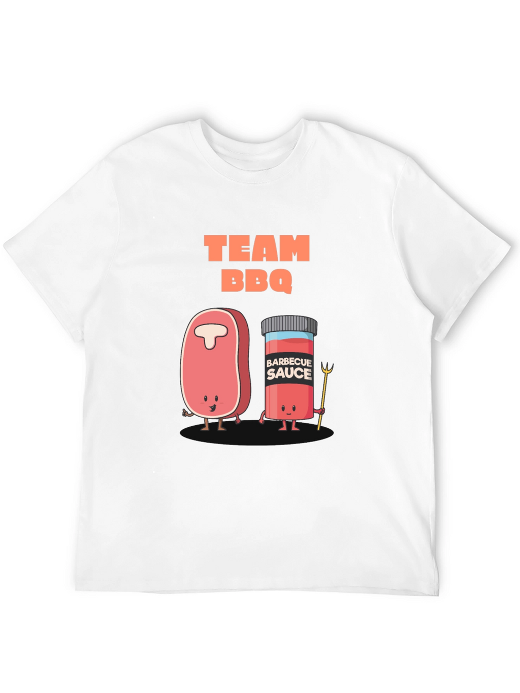 Team BBQ Graphic T-Shirt - Black