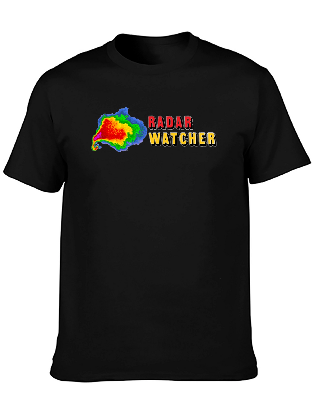 Radar Watcher Black T-Shirt
