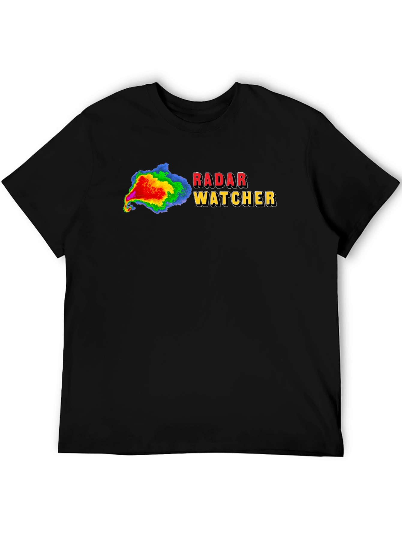 Radar Watcher Black T-Shirt