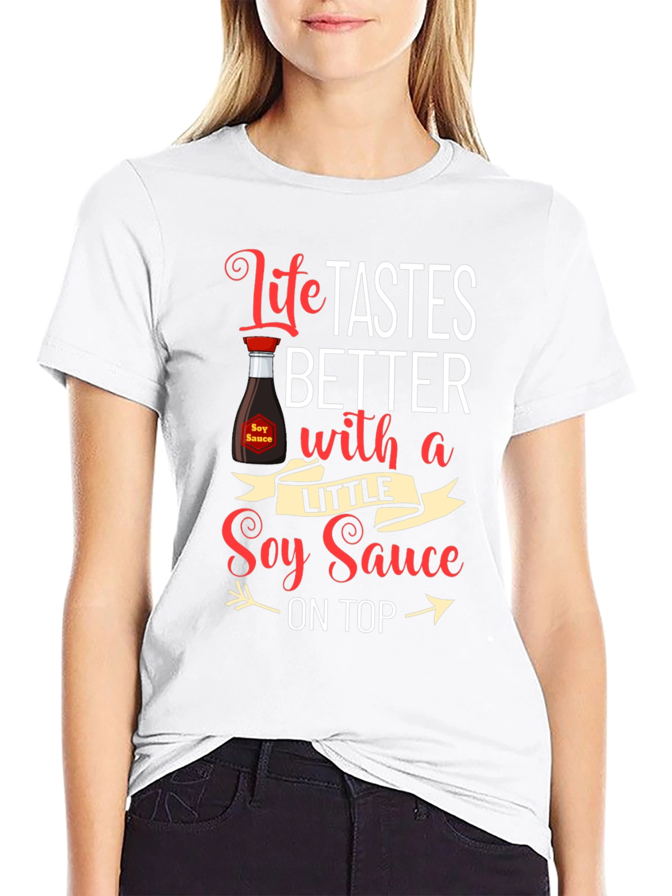 Life Tastes Better Soy Sauce T-Shirt