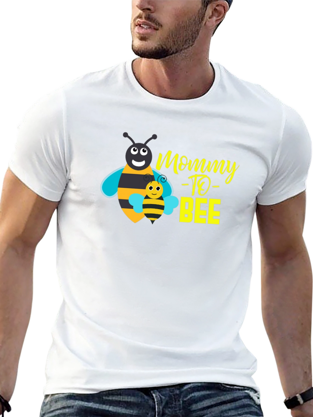Mommy to Bee Matching T-Shirt - New Mom Gift