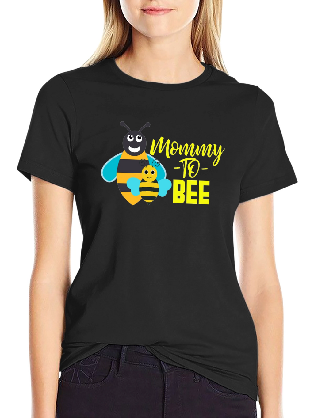 Mommy to Bee Matching T-Shirt - New Mom Gift
