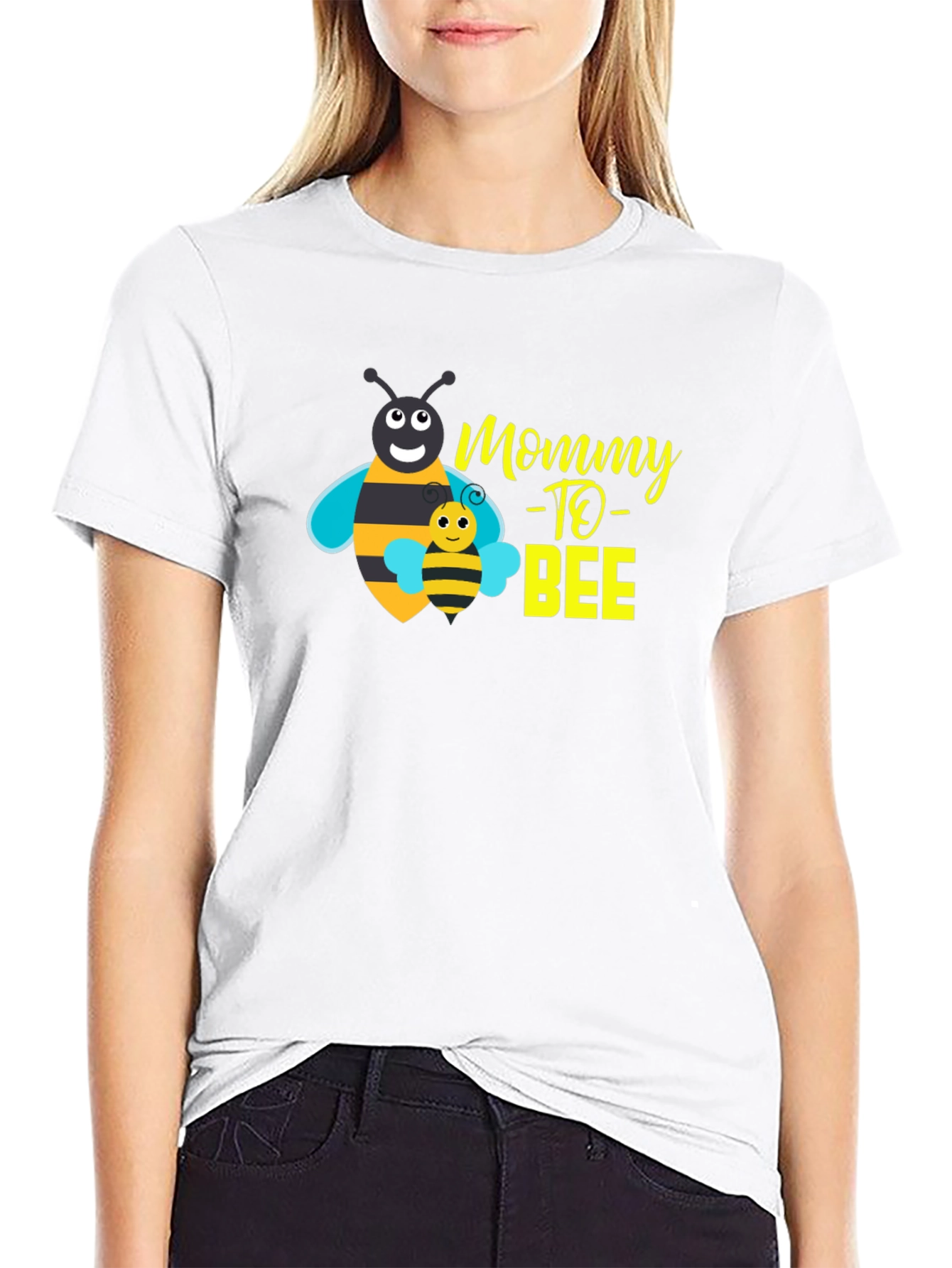 Mommy to Bee Matching T-Shirt - New Mom Gift