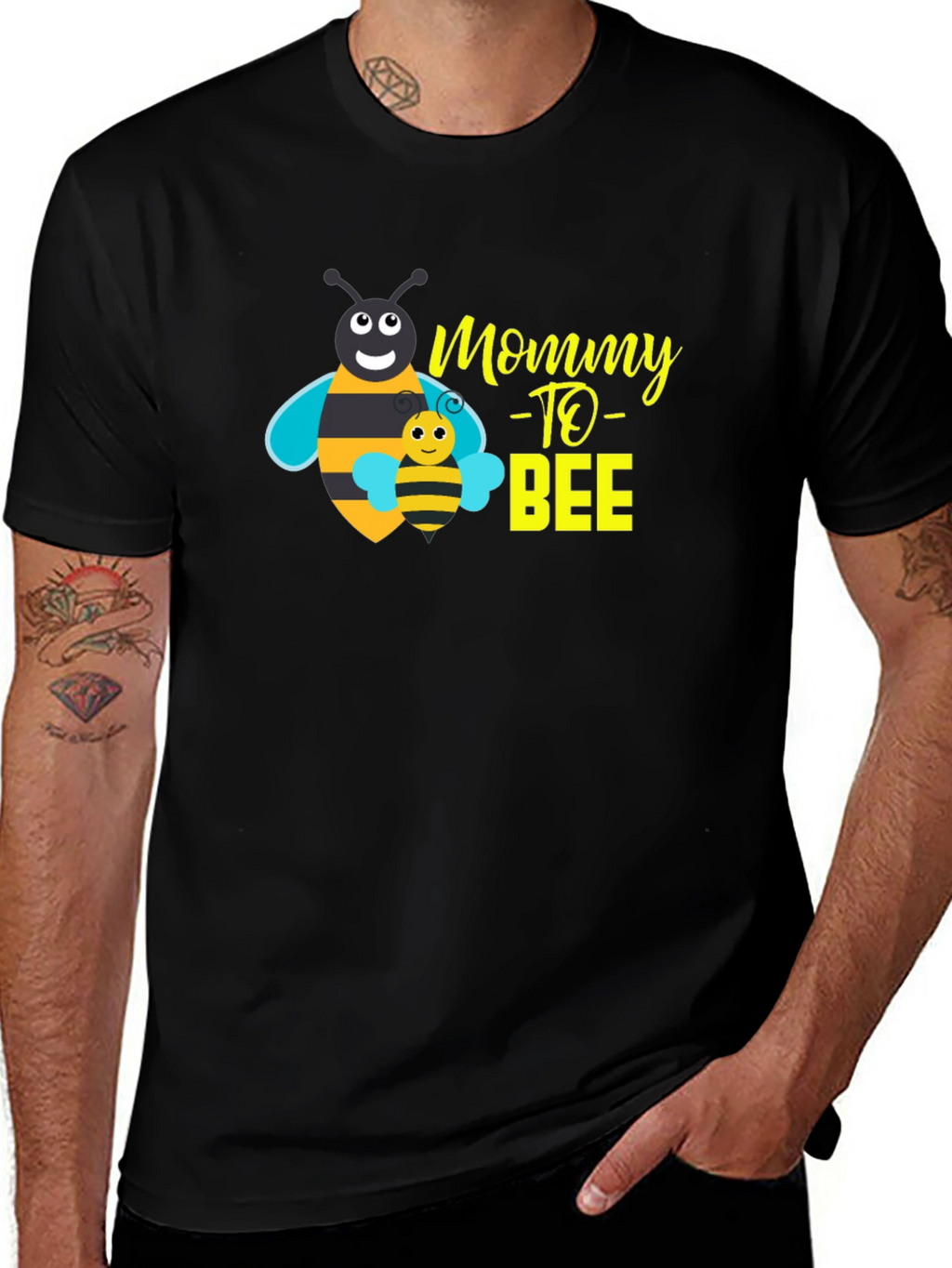 Mommy to Bee Matching T-Shirt - New Mom Gift