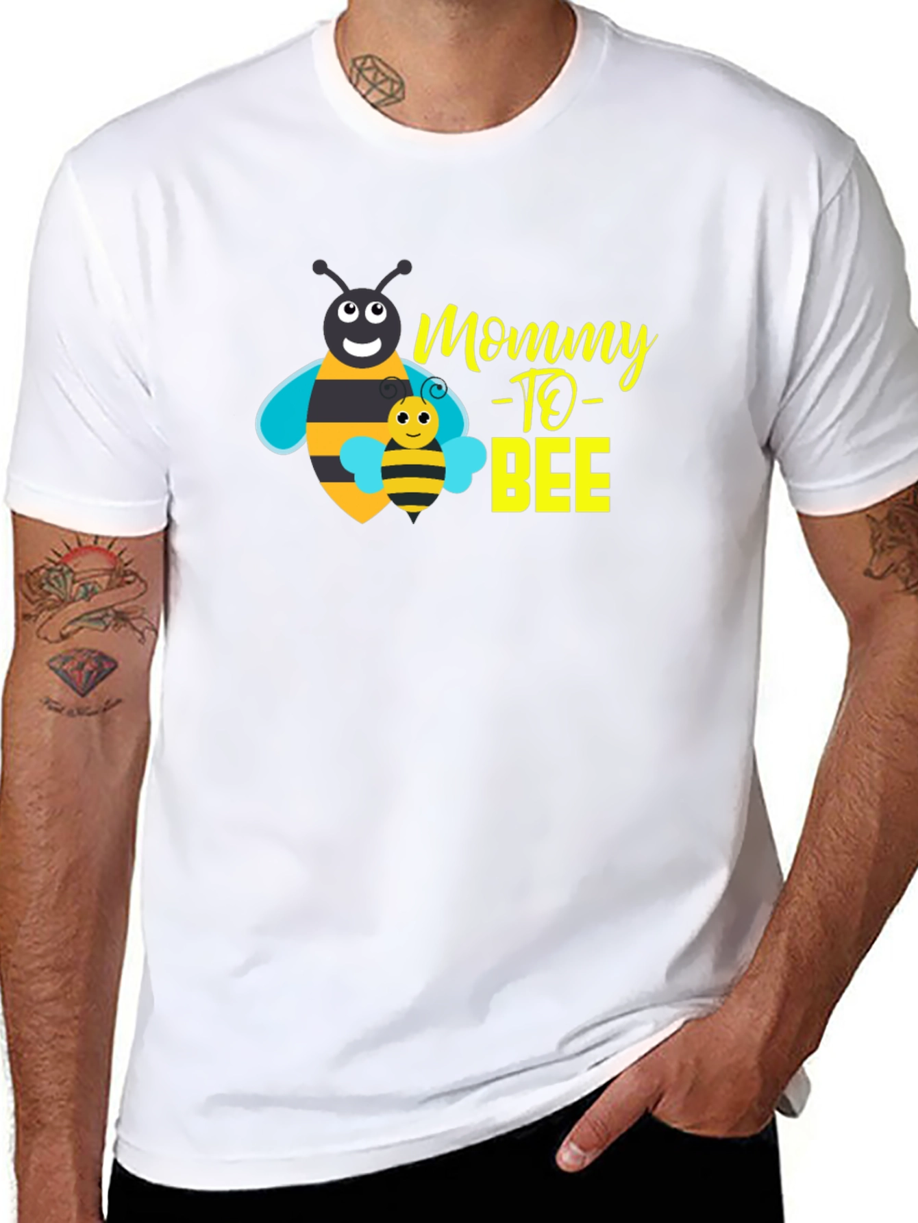 Mommy to Bee Matching T-Shirt - New Mom Gift