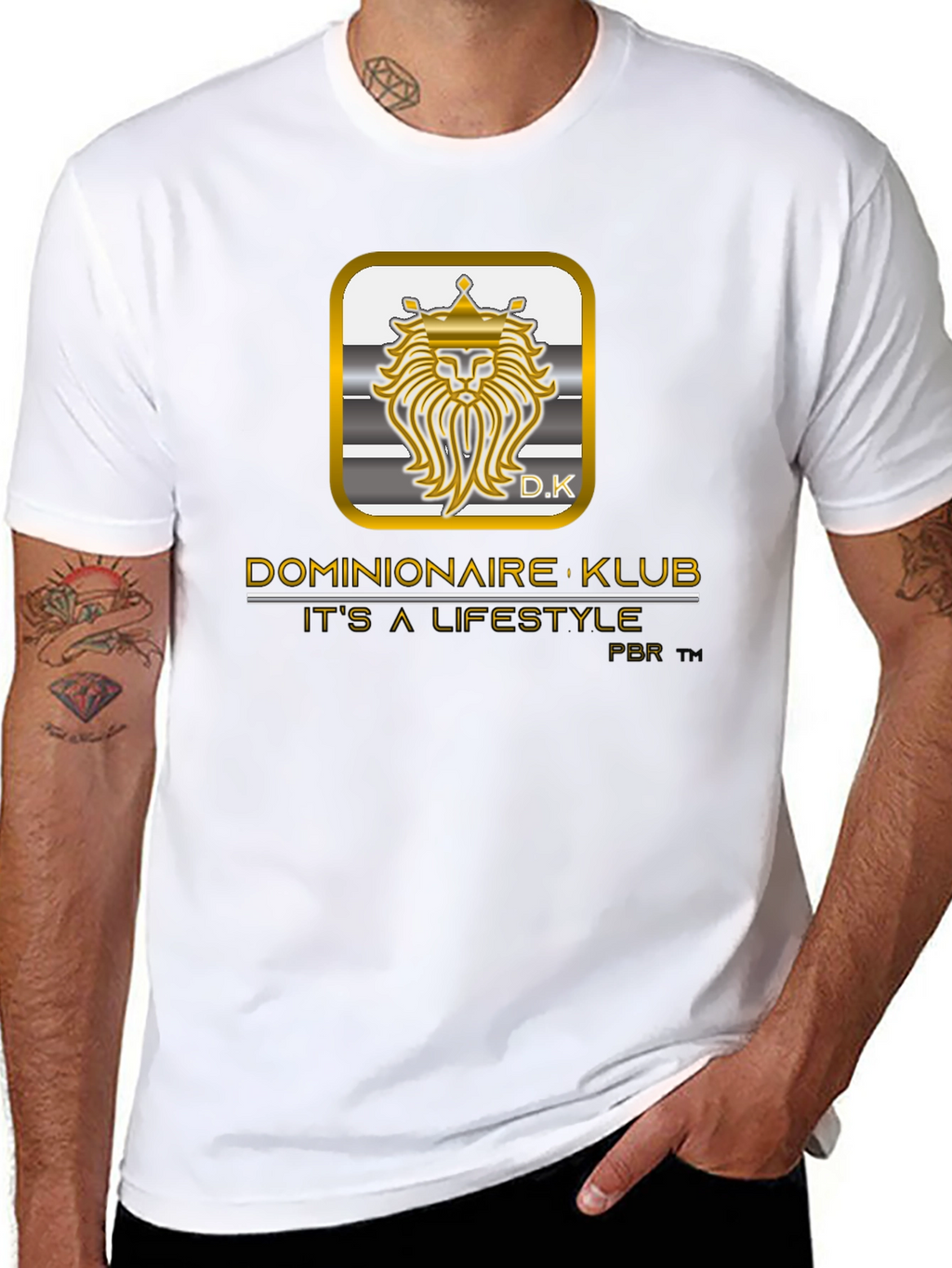 Dominionaire Klub Lifestyle Black T-Shirt