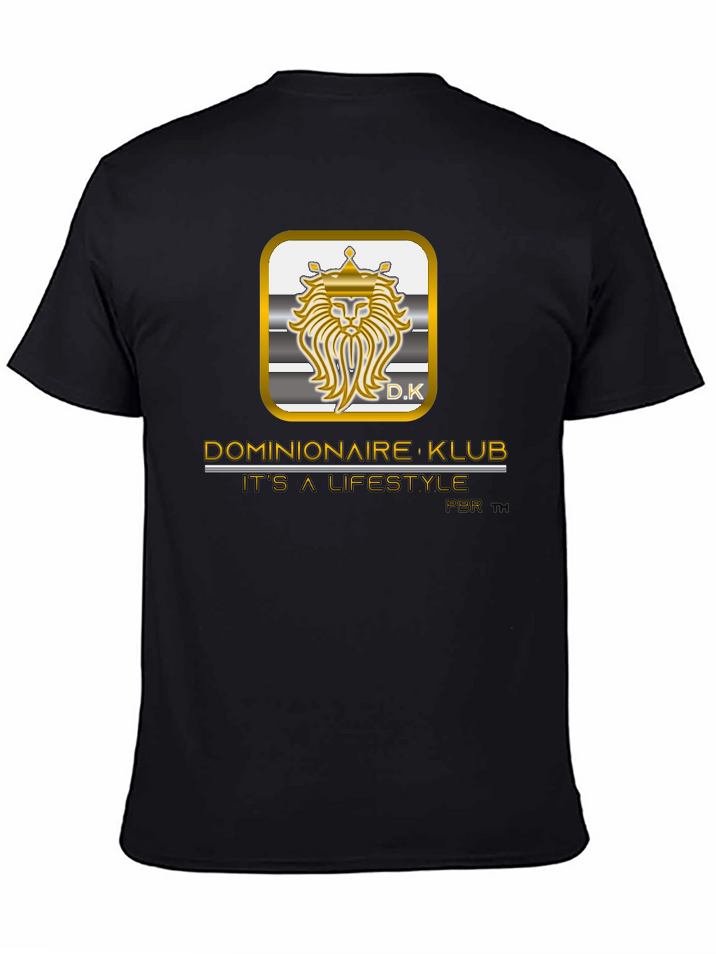 Dominionaire Klub Lifestyle Black T-Shirt