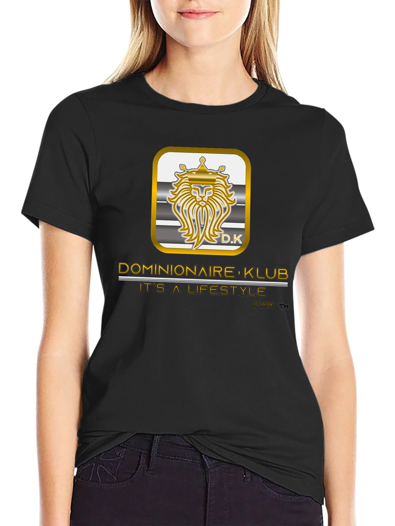 Dominionaire Klub Lifestyle Black T-Shirt
