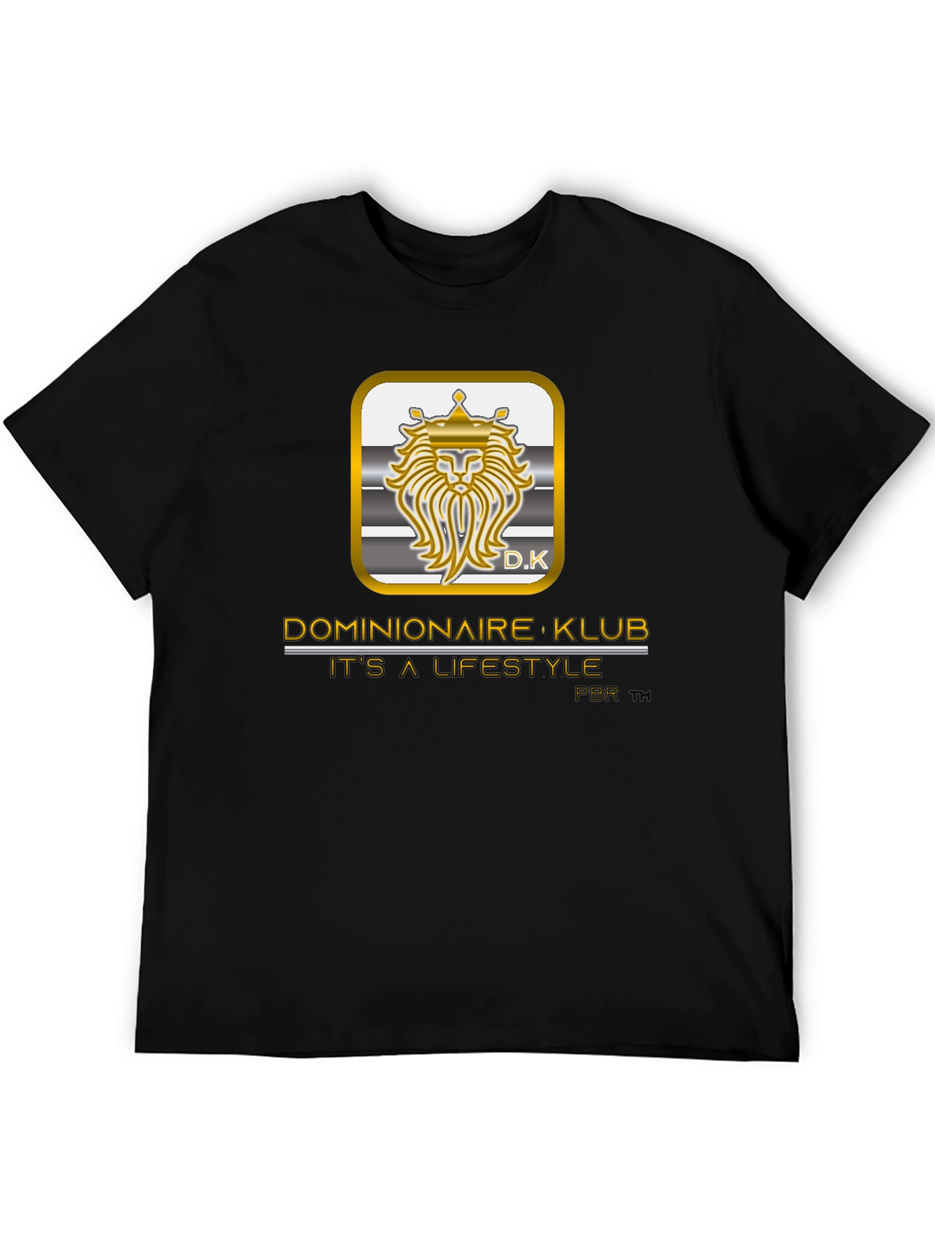 Dominionaire Klub Lifestyle Black T-Shirt
