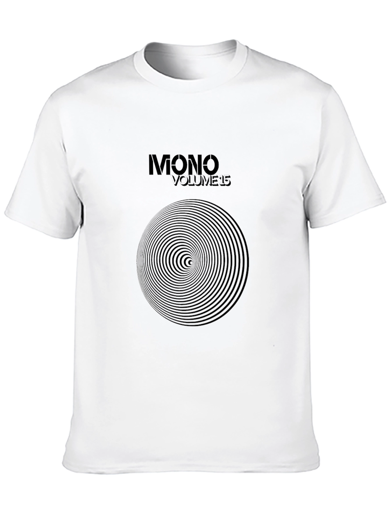 Mono Volume 15 Graphic Tee - Stylish Black T-Shirt