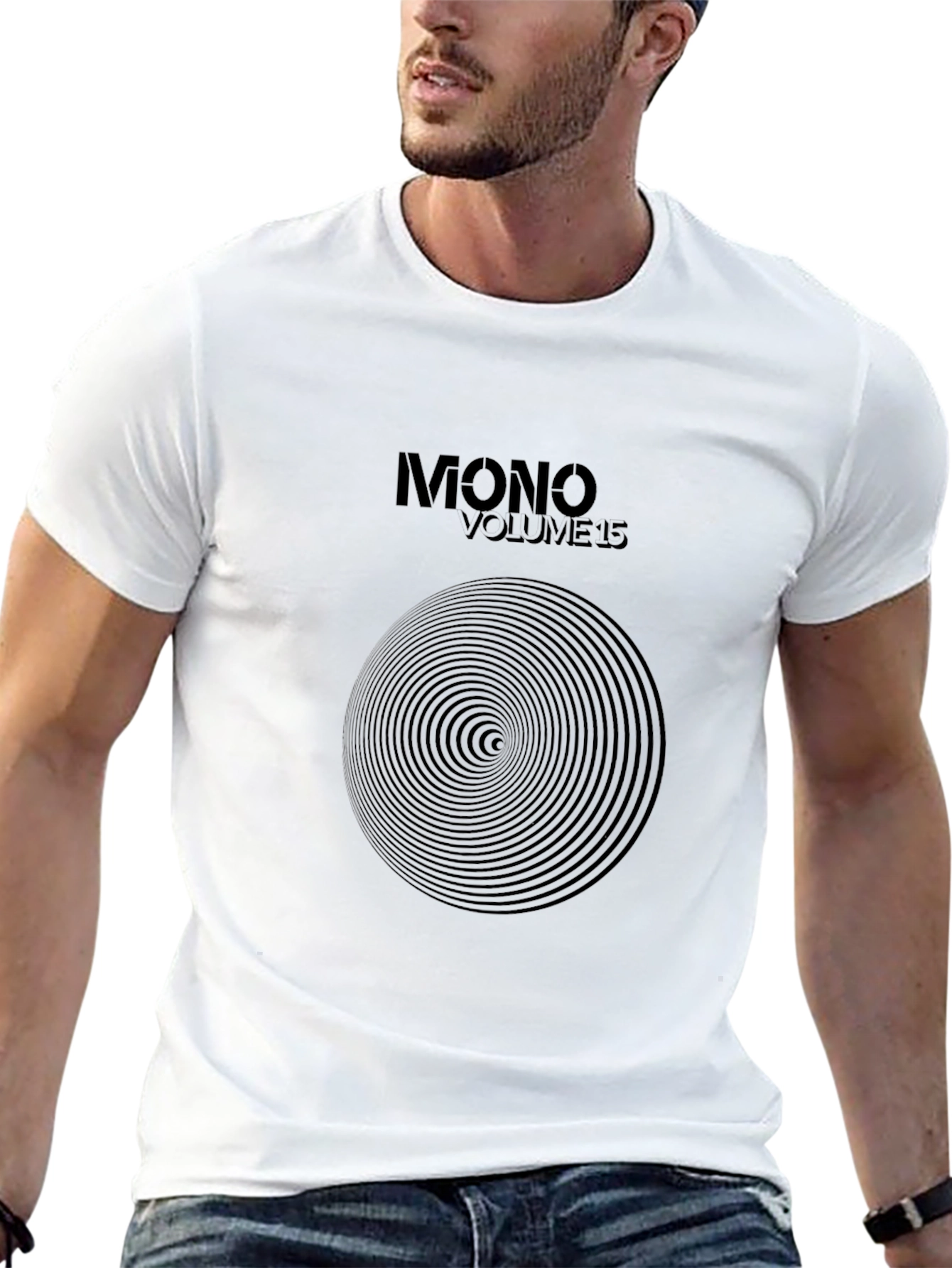 Mono Volume 15 Graphic Tee - Stylish Black T-Shirt