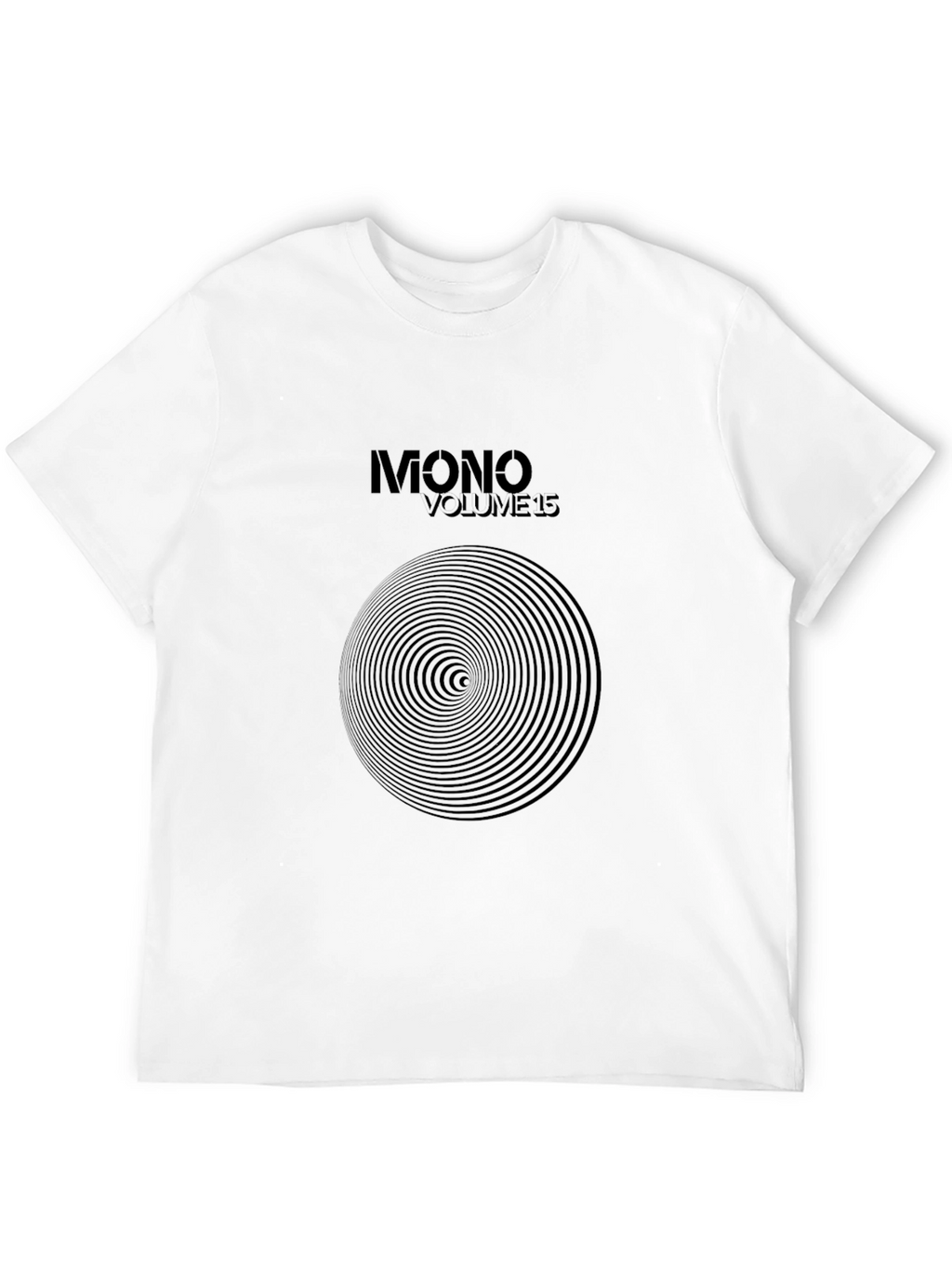 Mono Volume 15 Graphic Tee - Stylish Black T-Shirt
