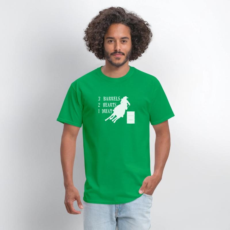 3 barrels 2 hearts 1 dream funny horse quote
