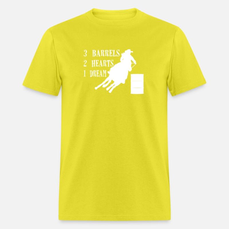 3 barrels 2 hearts 1 dream funny horse quote