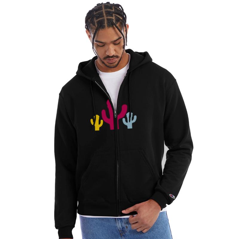 3 Colorful Cacti Three Cactus Prickly Desert Plant