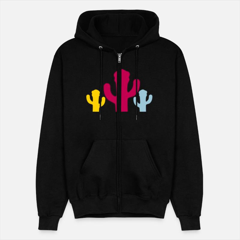 3 Colorful Cacti Three Cactus Prickly Desert Plant