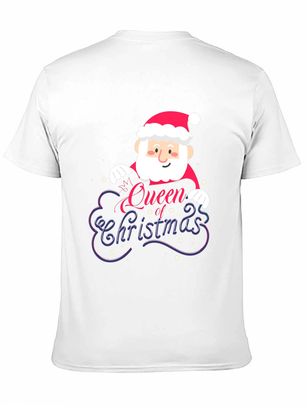 Queen of Christmas Santa Graphic Tee