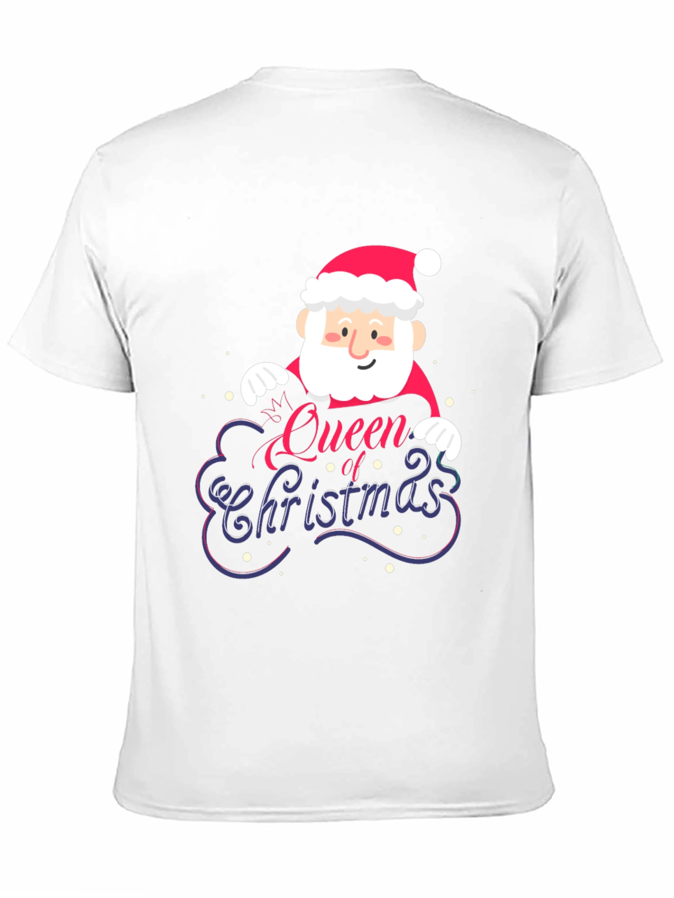 Queen of Christmas Santa Graphic Tee
