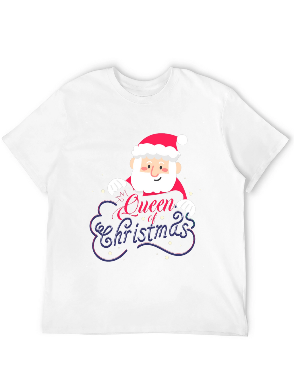 Queen of Christmas Santa Graphic Tee