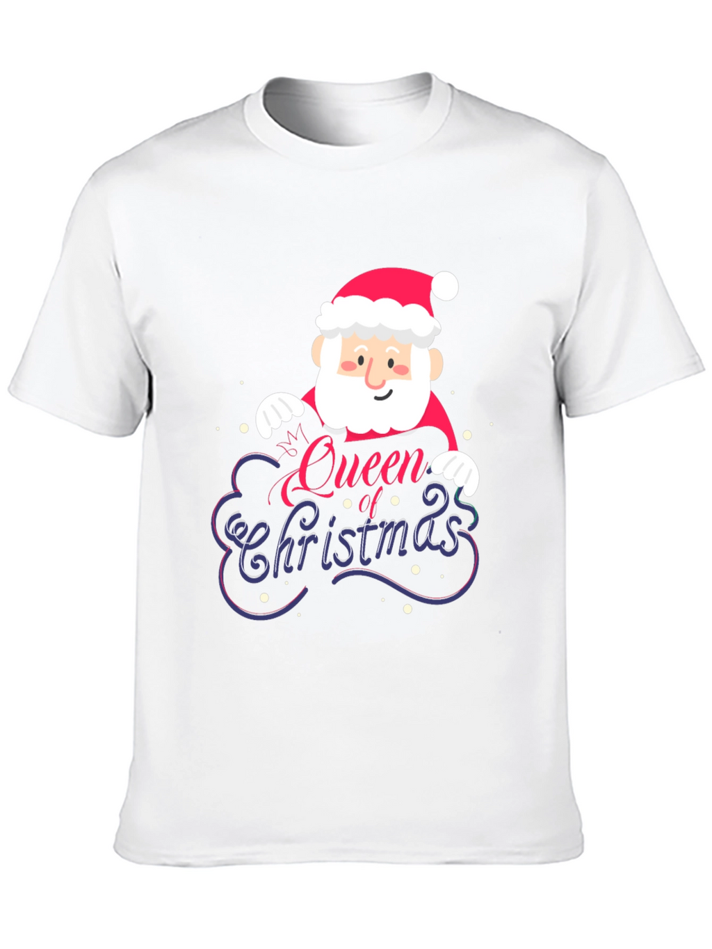 Queen of Christmas Santa Graphic Tee
