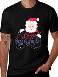 Queen of Christmas Santa Graphic Tee
