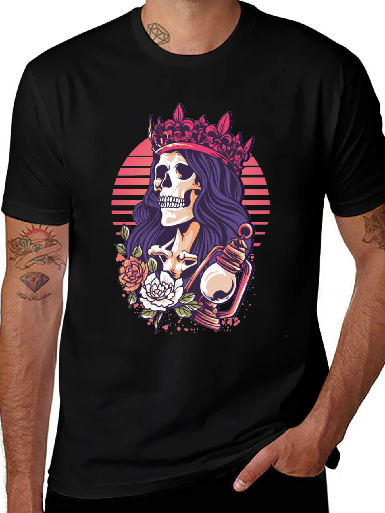 Skull Queen Graphic Tee