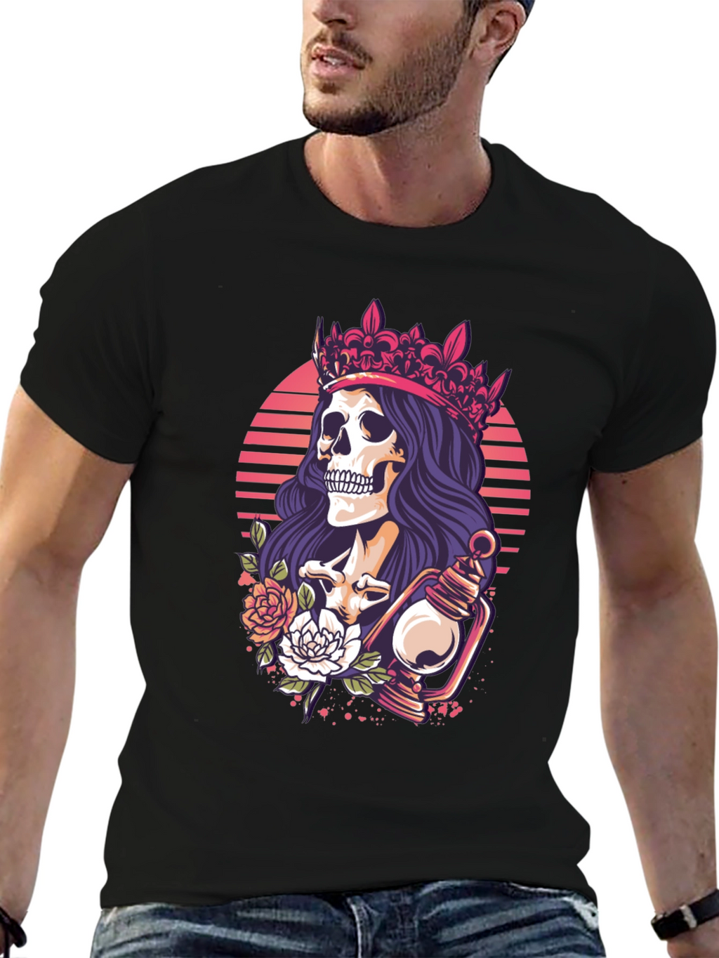 Skull Queen Graphic Tee