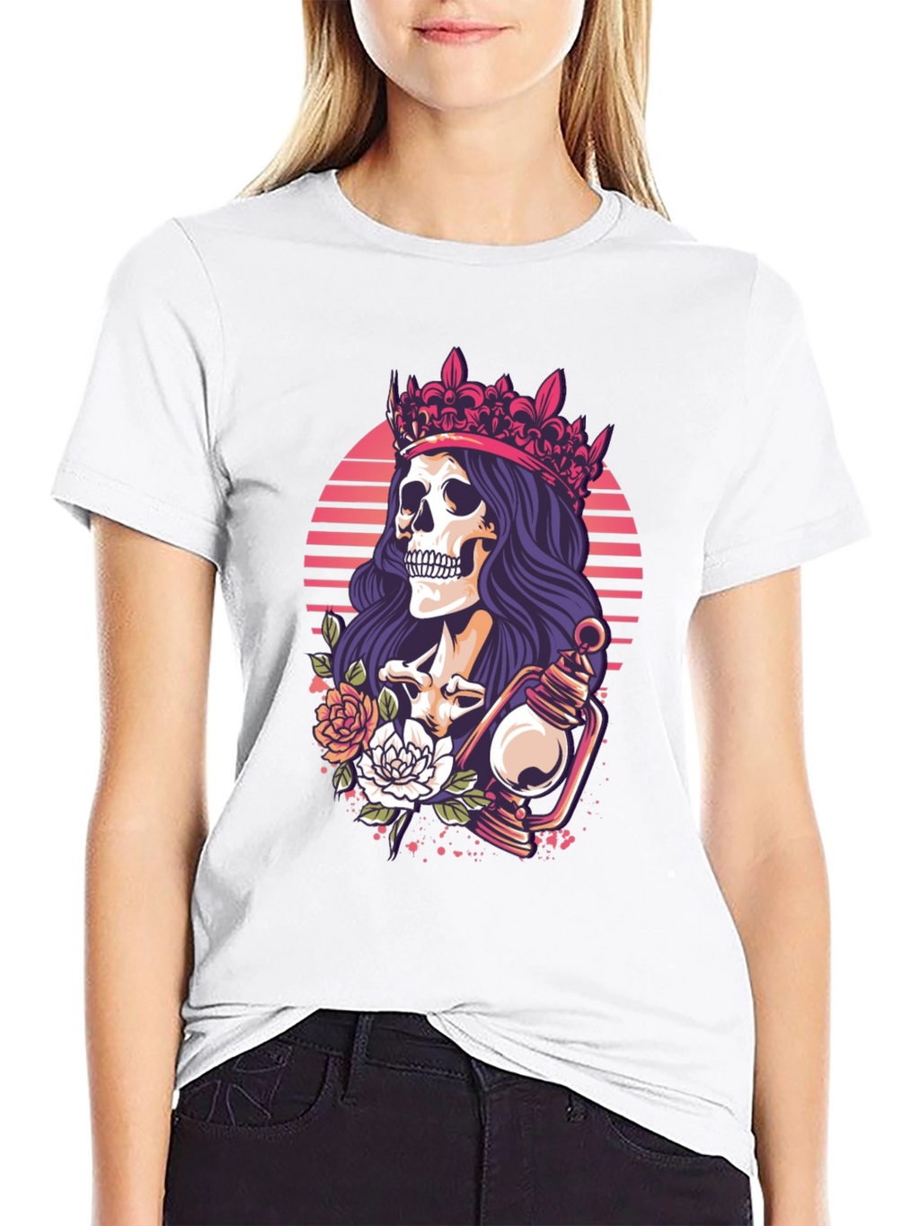 Skull Queen Graphic Tee