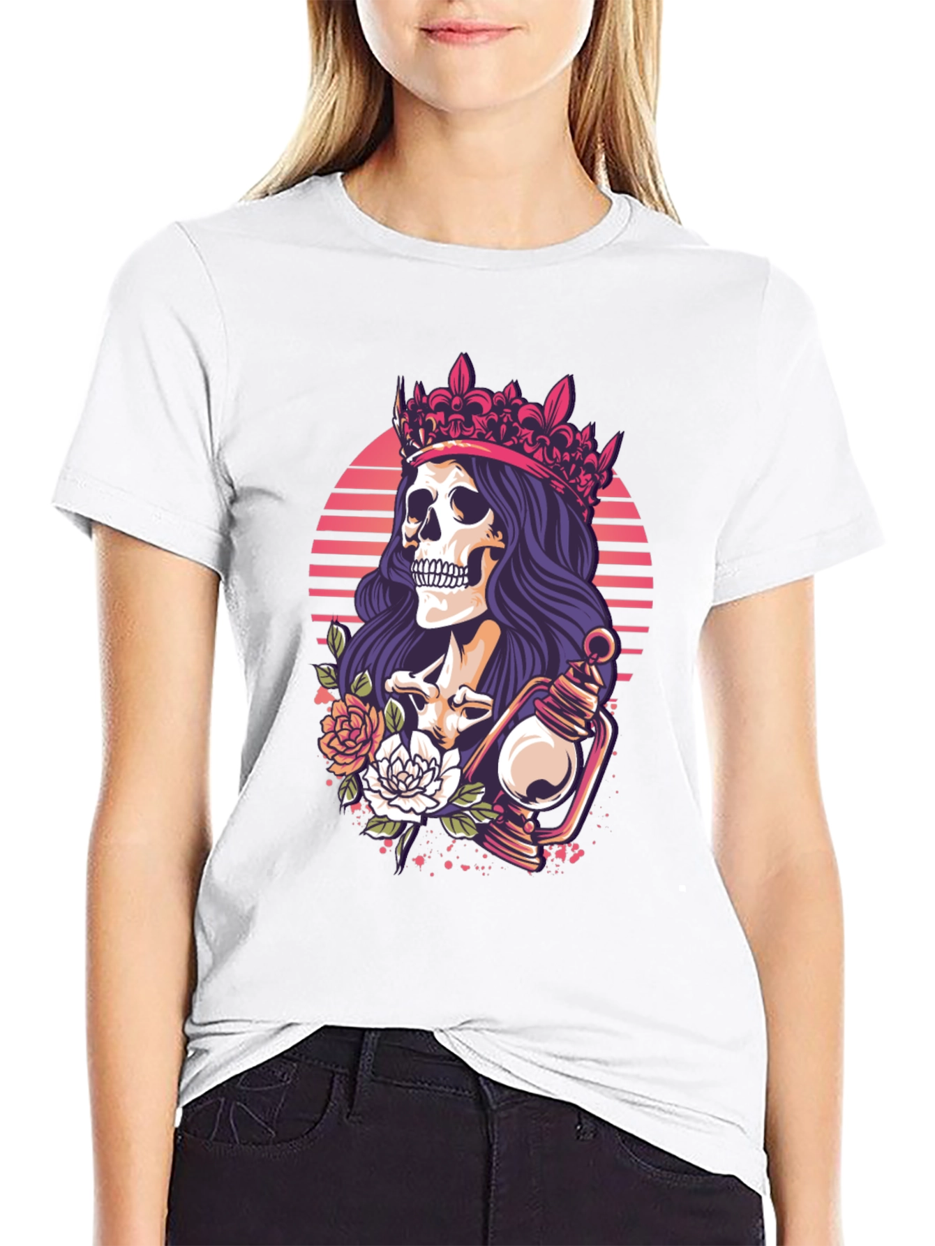 Skull Queen Graphic Tee