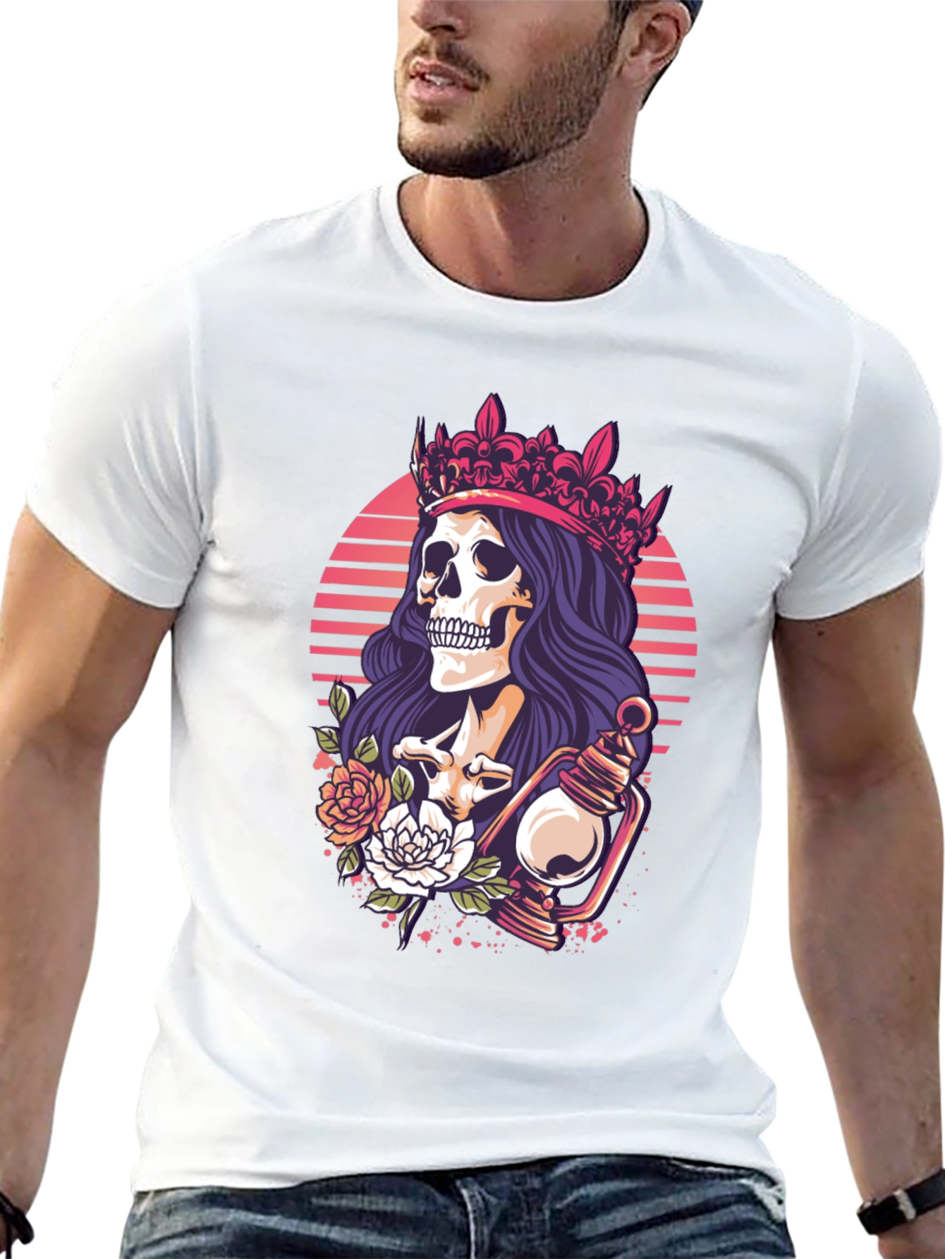 Skull Queen Graphic Tee