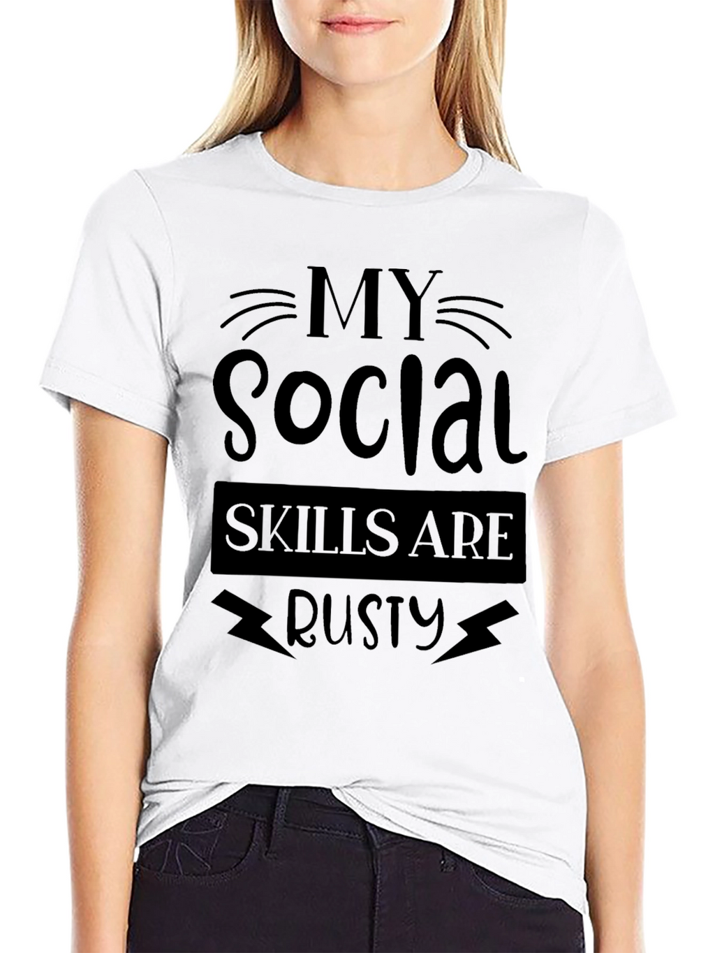My Social Skills Are Rusty Graphic T-Shirt