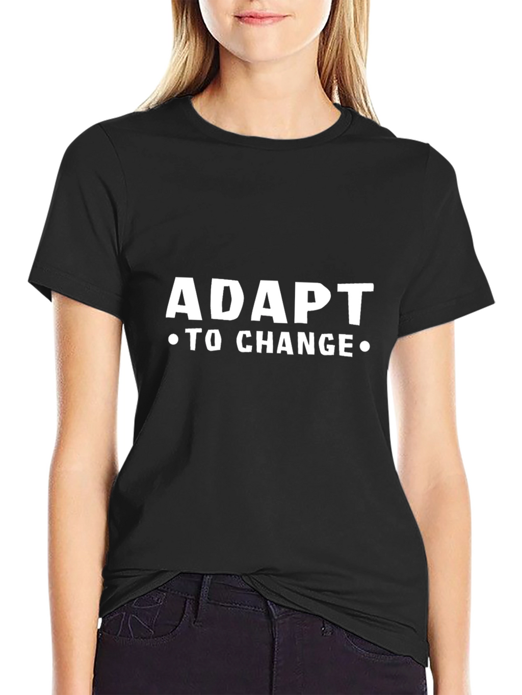 Adapt to Change Graphic Tee - Motivational Shirt