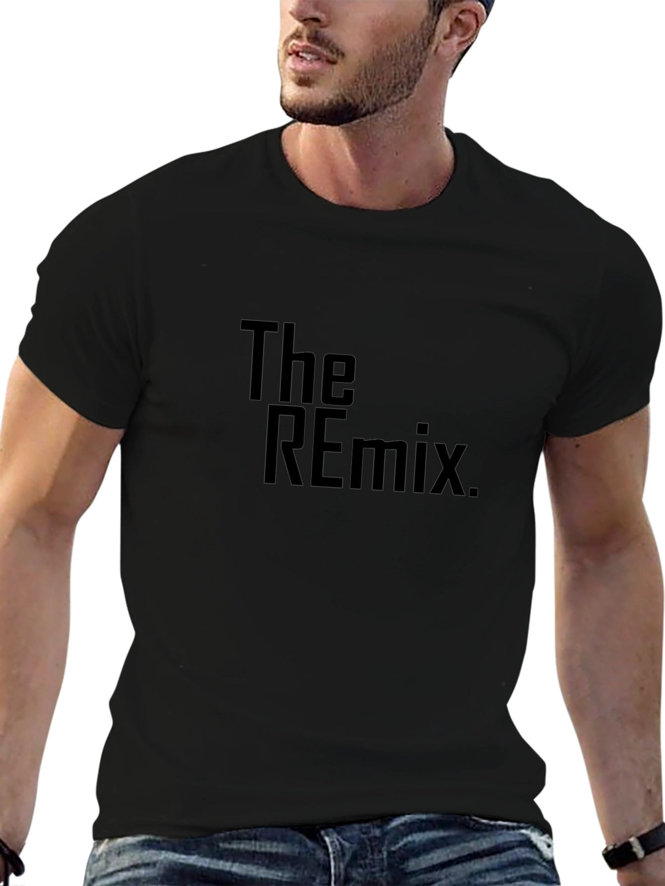 The Remix Graphic Tee - Mens Black T-Shirt