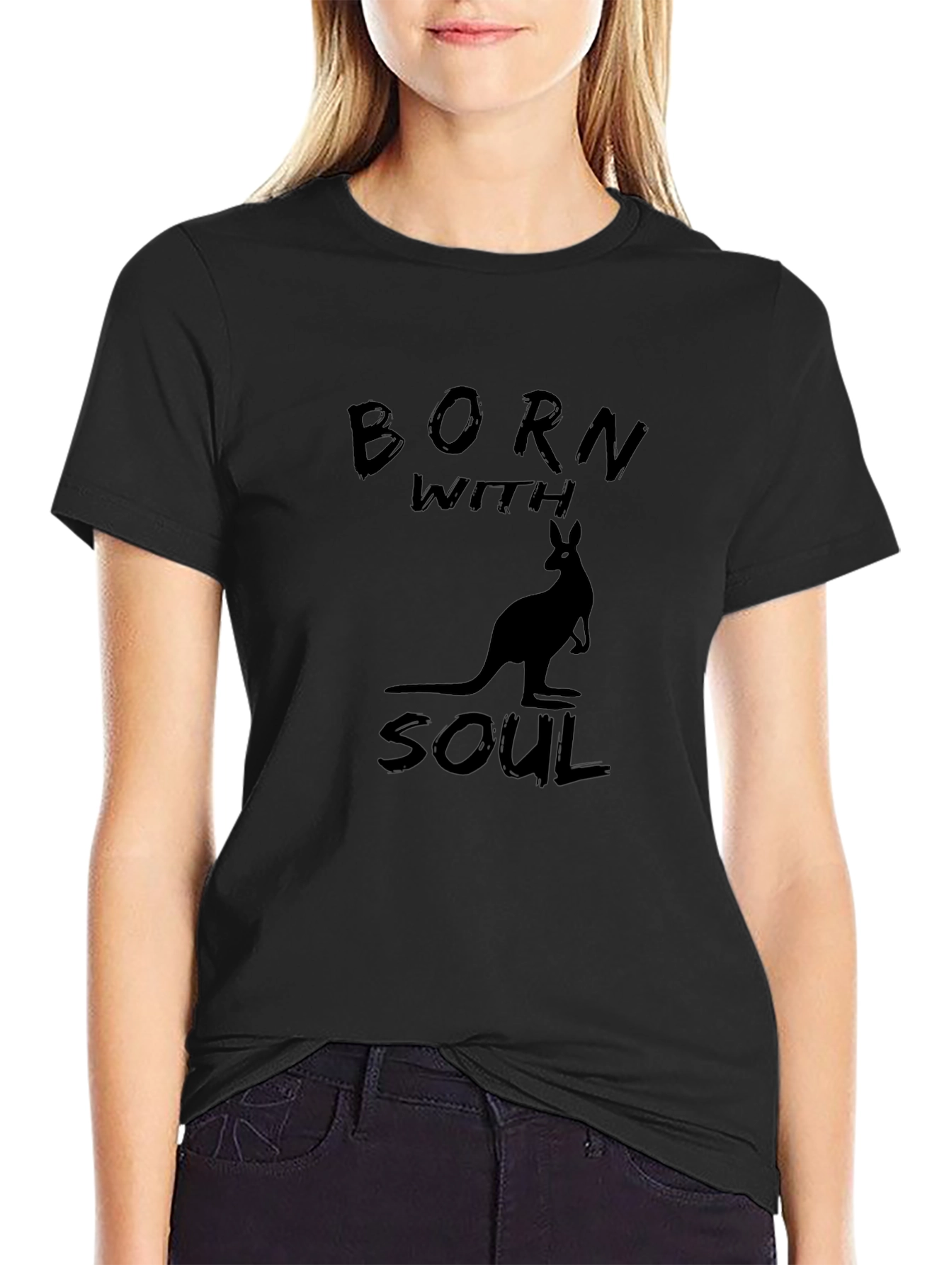 Born with Soul Graphic T-Shirt