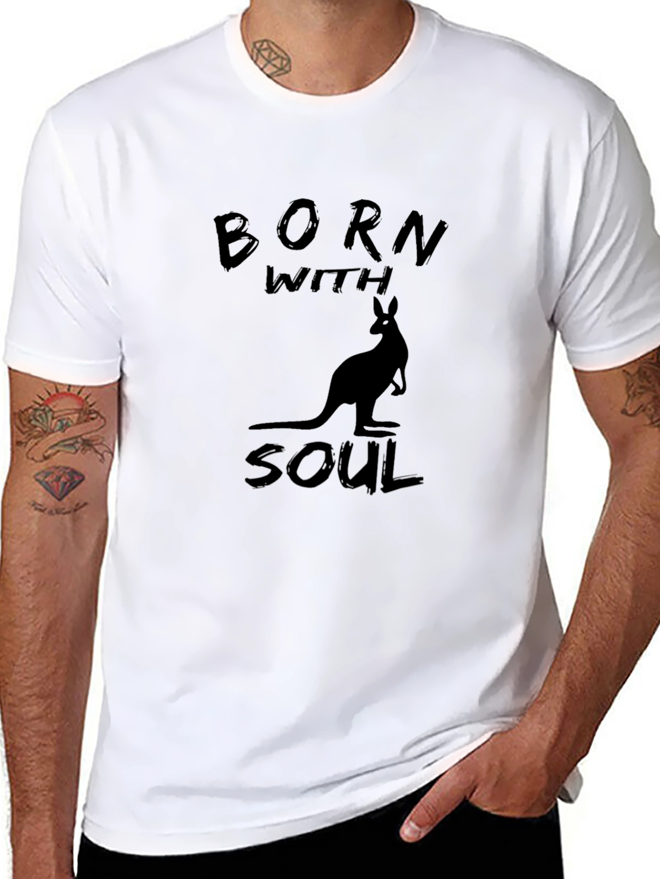 Born with Soul Graphic T-Shirt