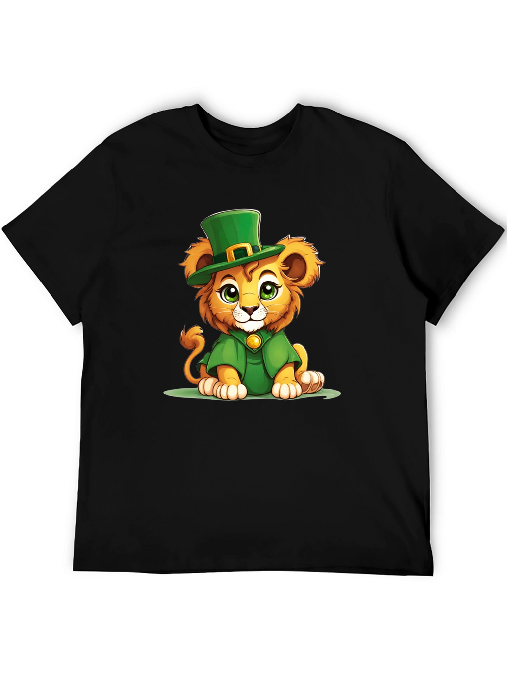 St. Patricks Day Lion Graphic Tee