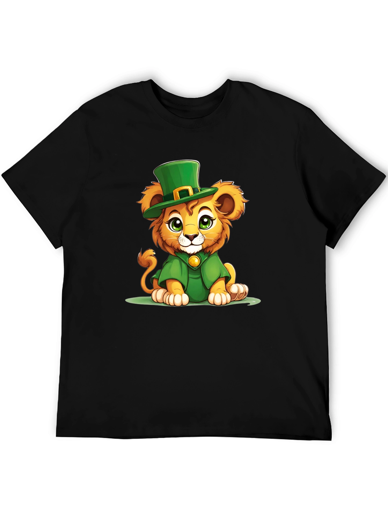 St. Patricks Day Lion Graphic Tee