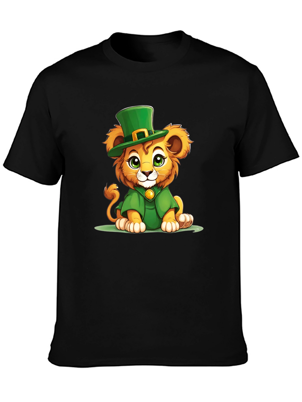 St. Patricks Day Lion Graphic Tee