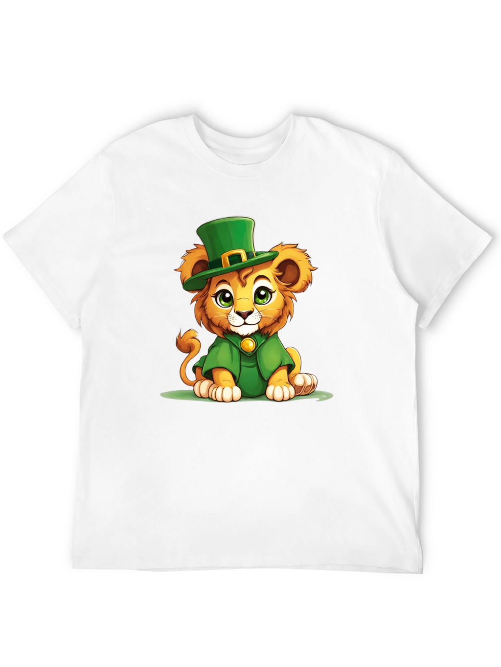 St. Patricks Day Lion Graphic Tee