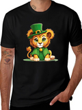 St. Patricks Day Lion Graphic Tee