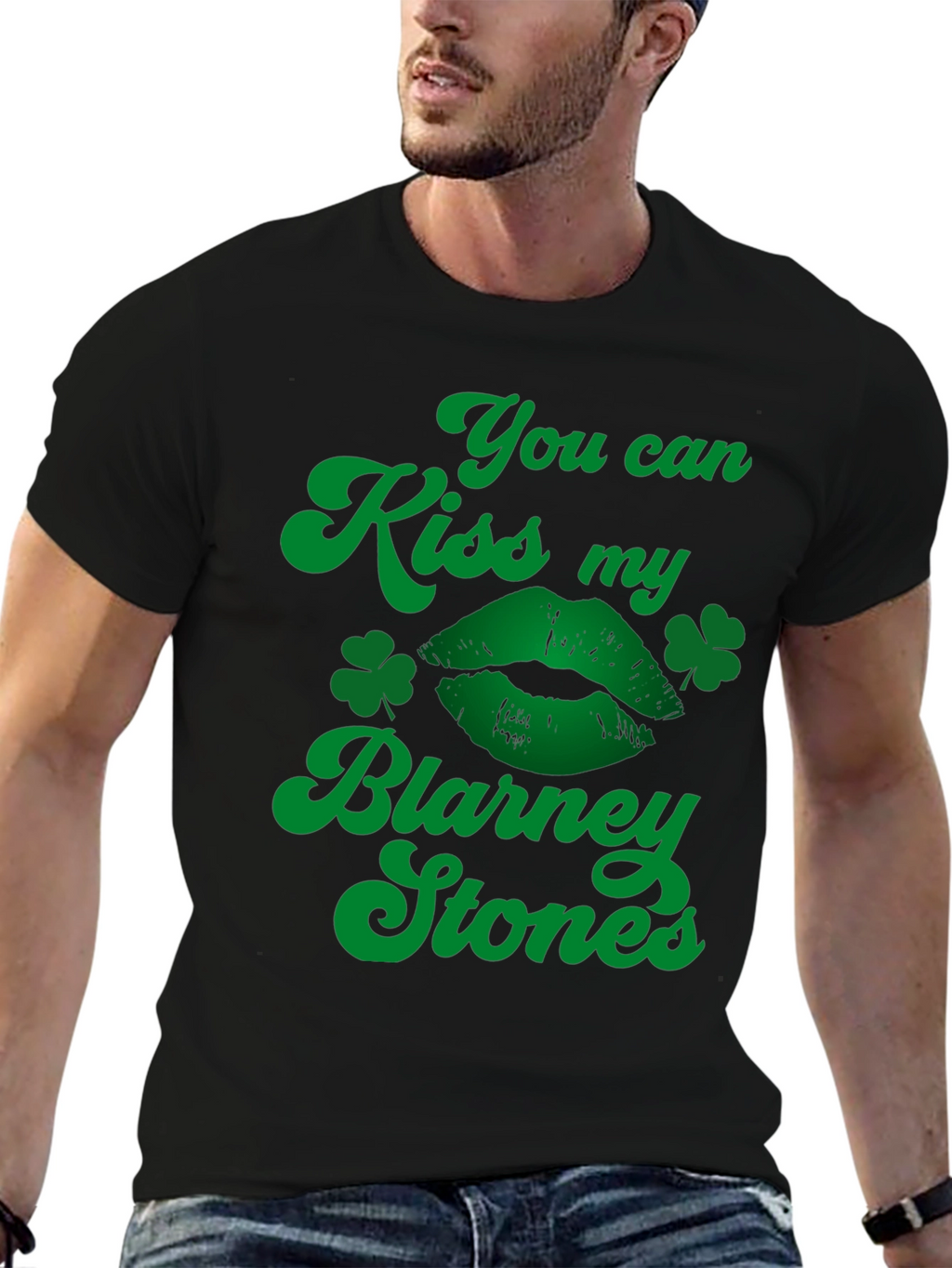 Kiss My Blarney Stones T-Shirt - St. Patricks Day