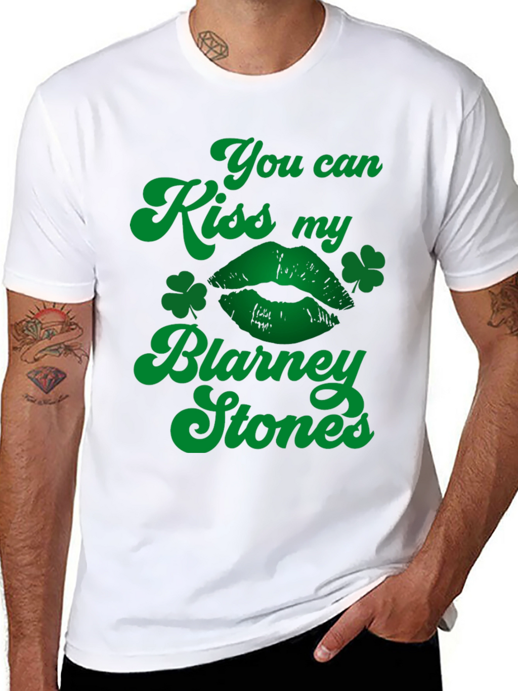 Kiss My Blarney Stones T-Shirt - St. Patricks Day