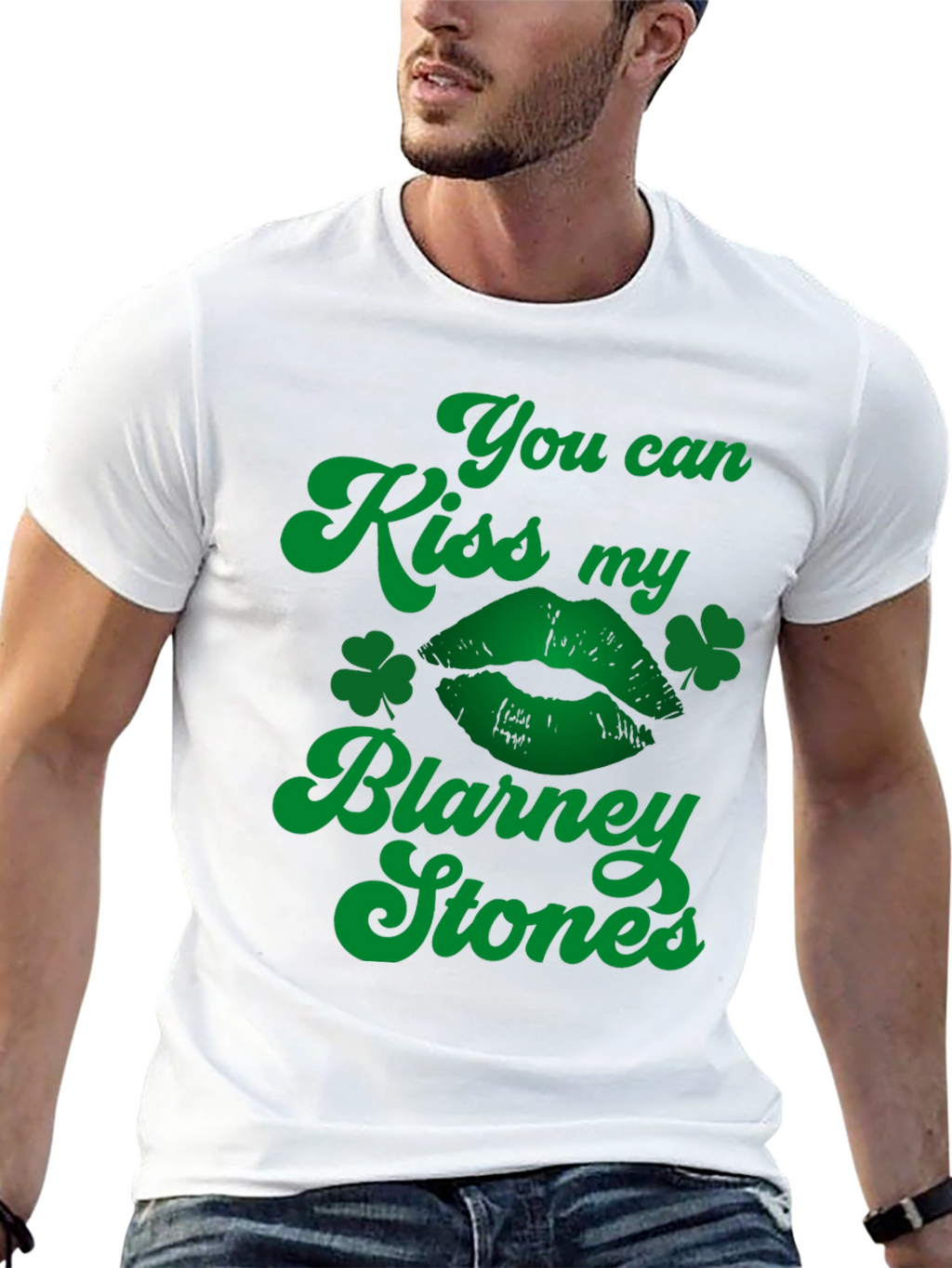 Kiss My Blarney Stones T-Shirt - St. Patricks Day