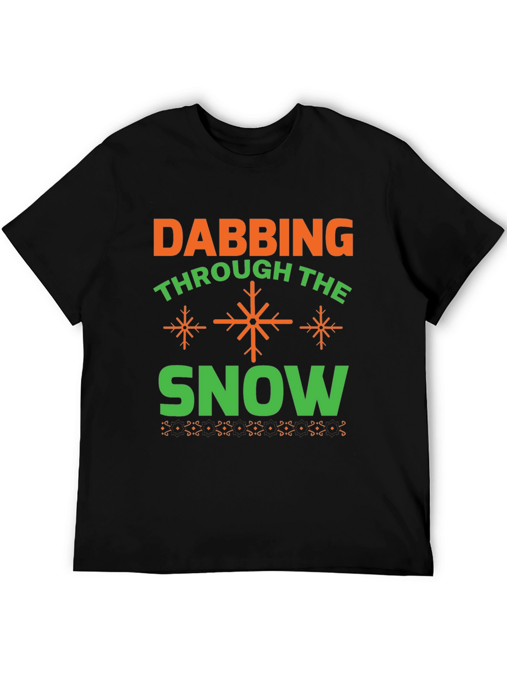Dabbing Through the Snow Holiday T-Shirt