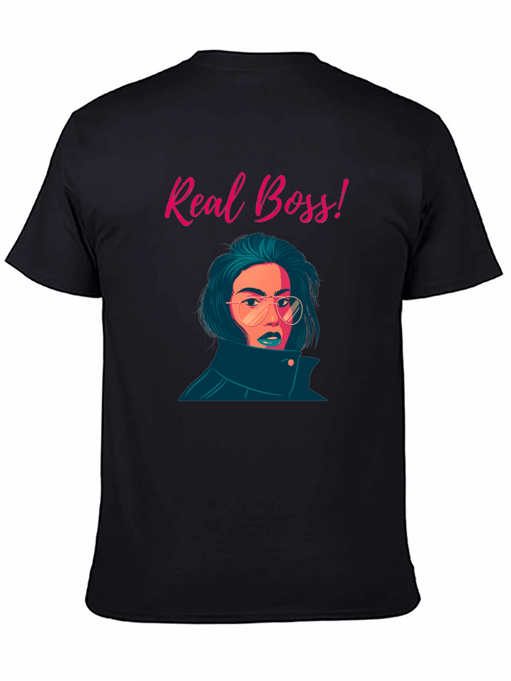 Real Boss Graphic Tee - Stylish & Confident